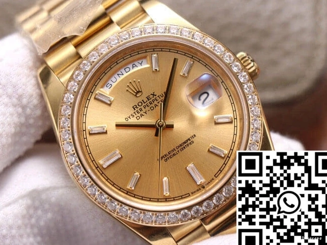 18ct Gold M228348RBR-0002 Factory Rolex 989 EW Date Day Effortless 0714